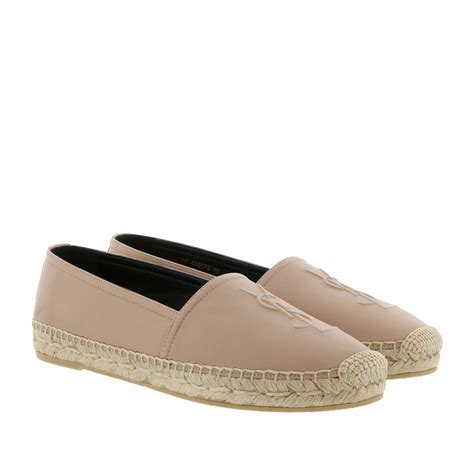 ysl lambskin espadrills|Saint Laurent Monogram Espadrilles In Lambskin.